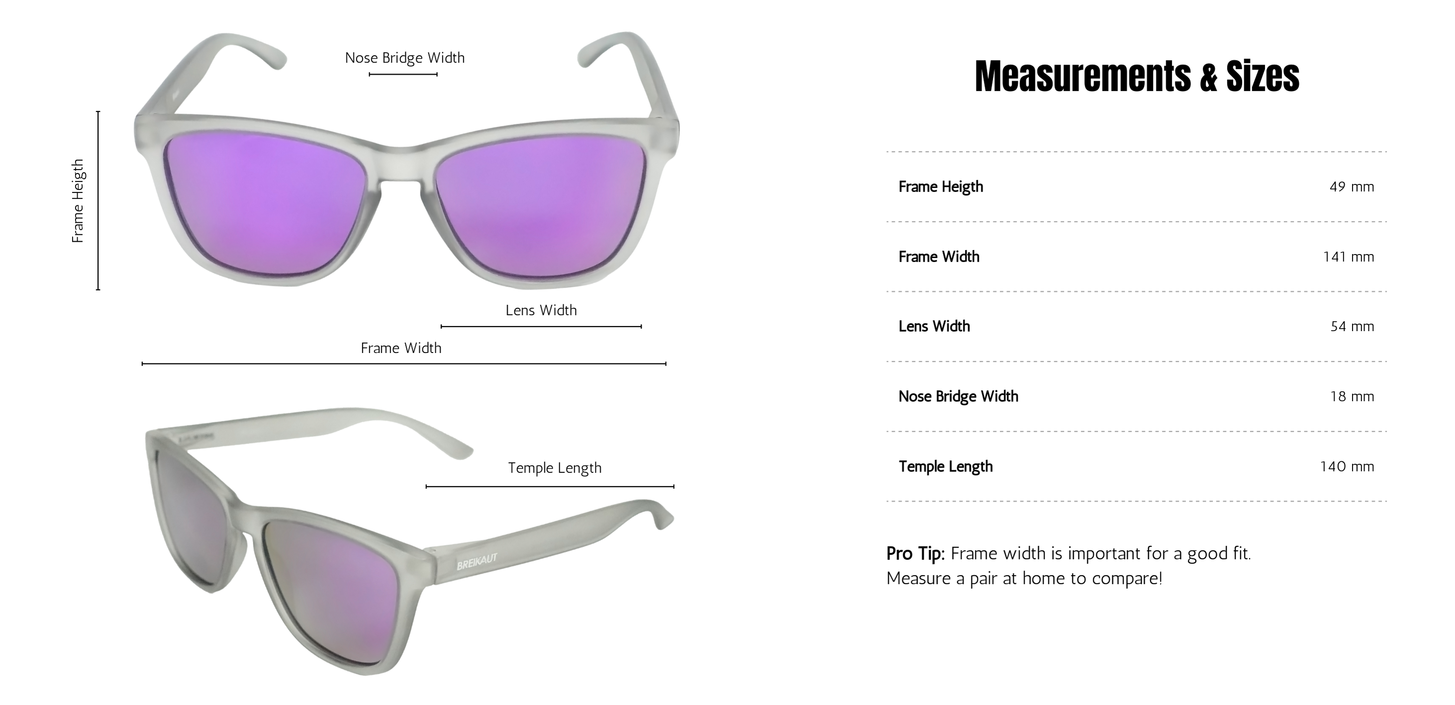 Product Size