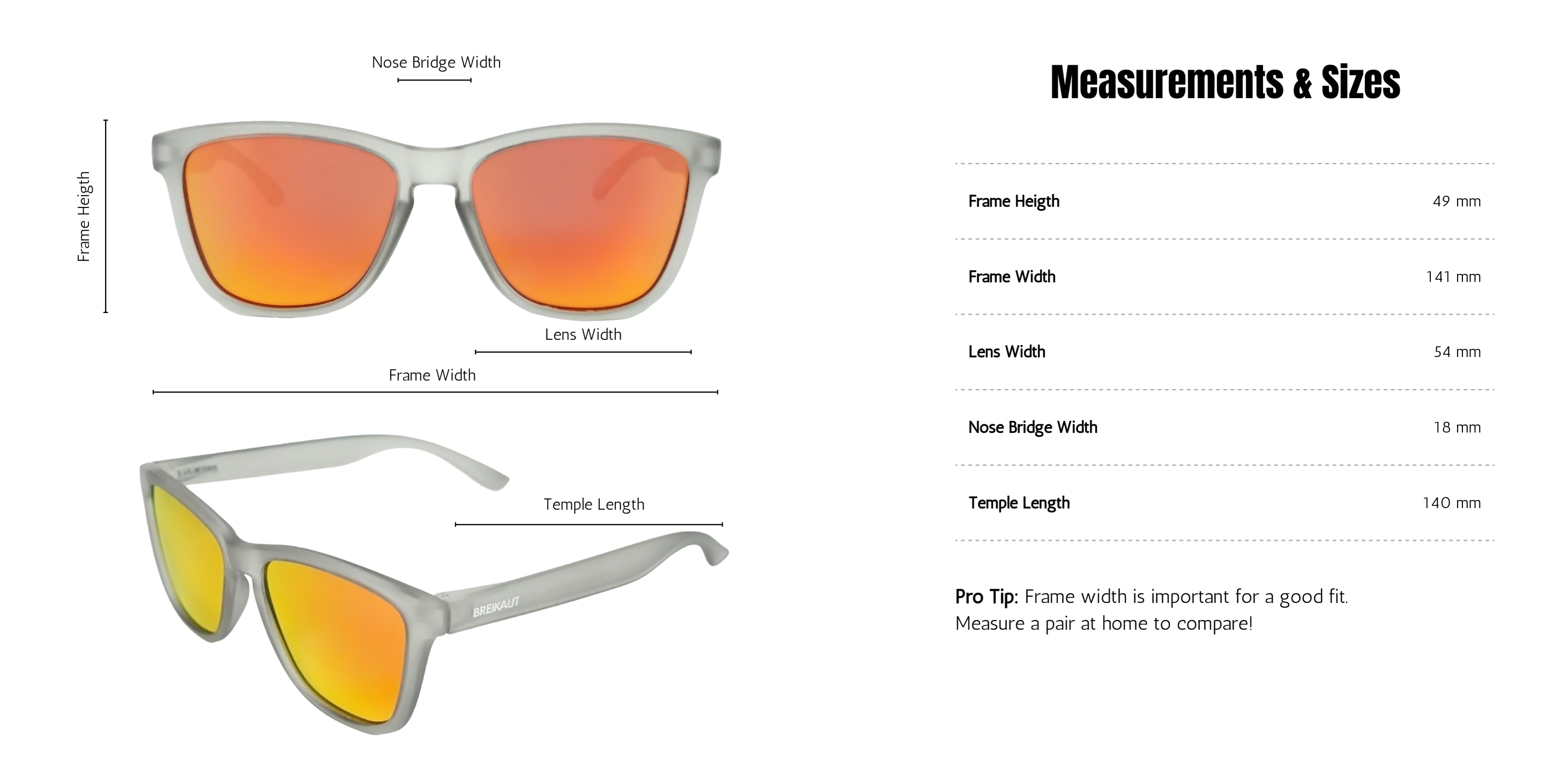 Product Size