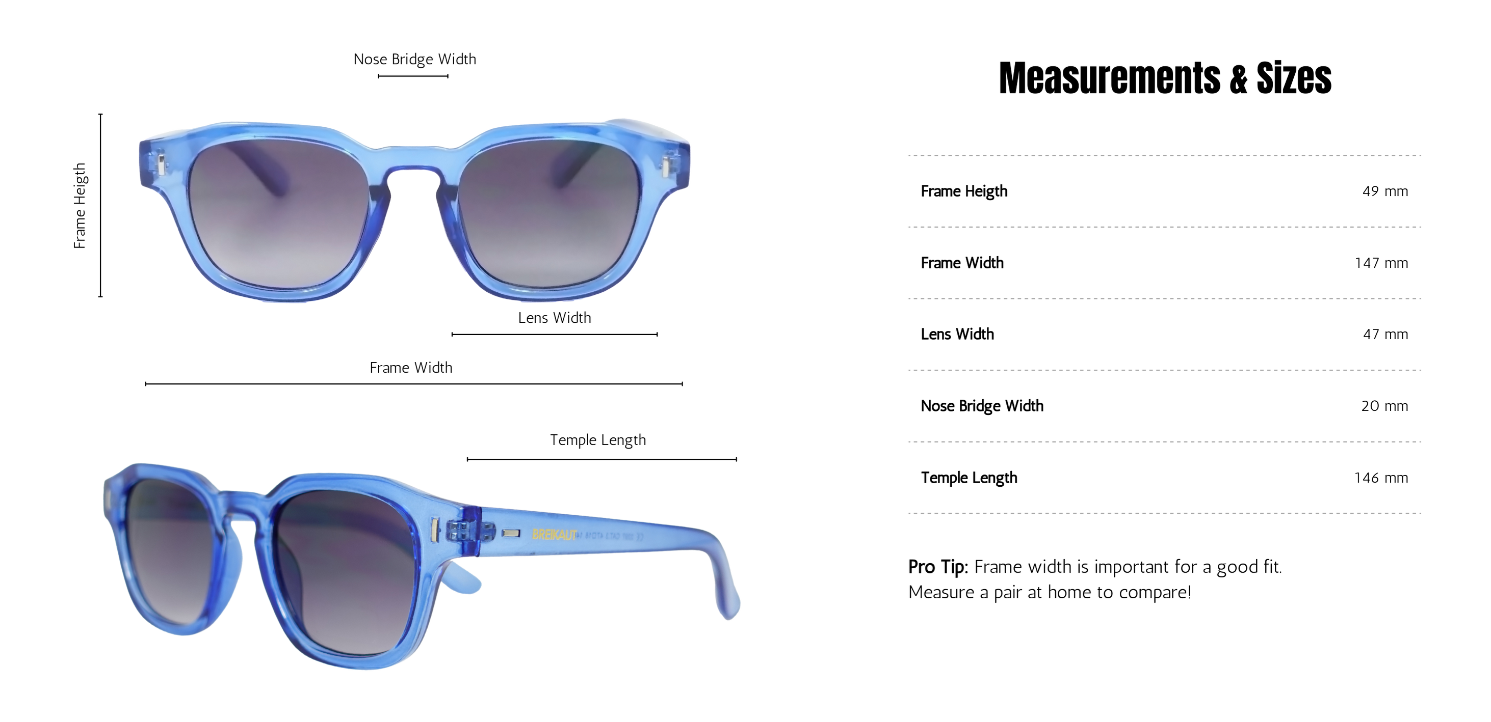Product Size