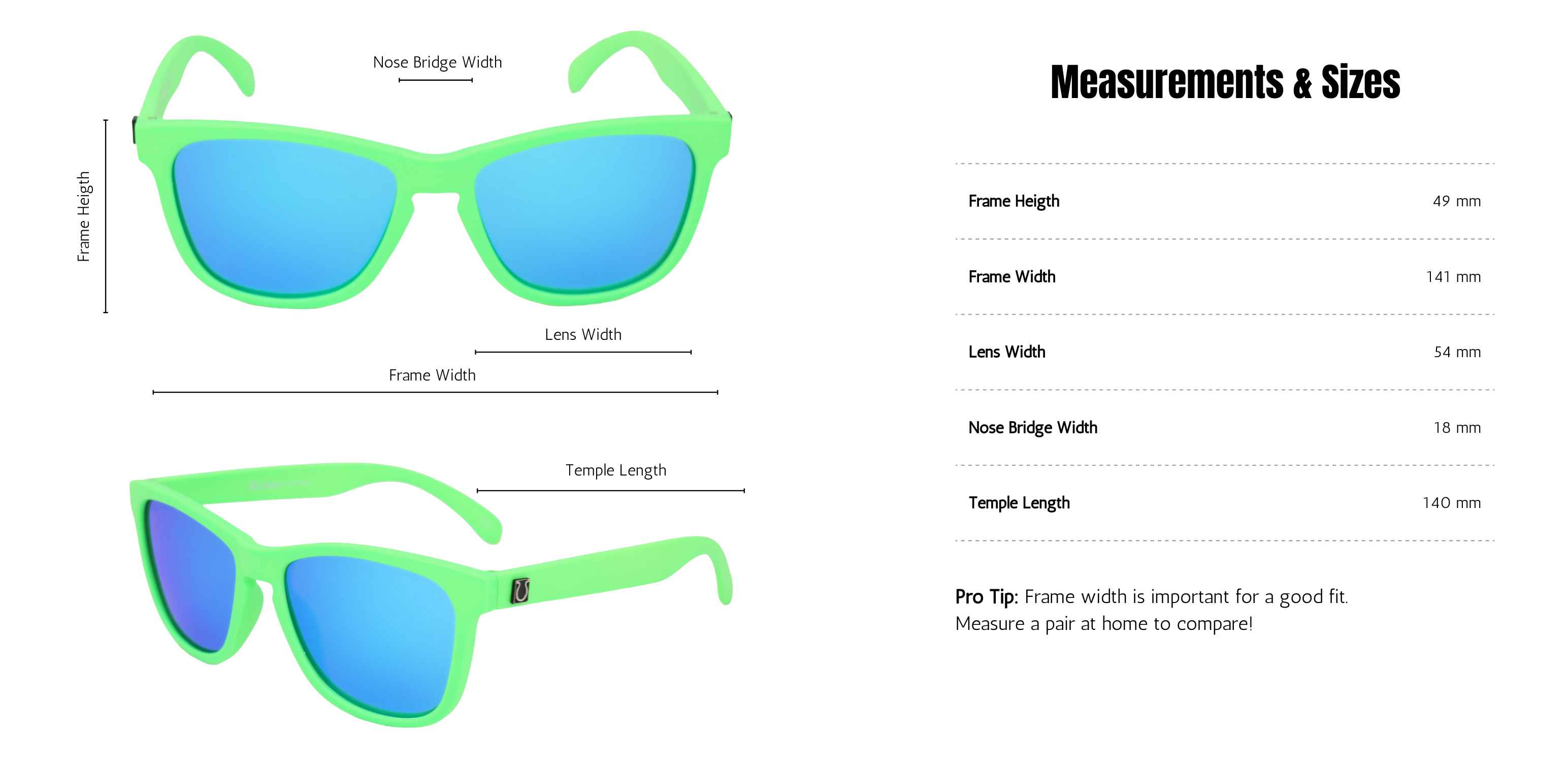 Product Size