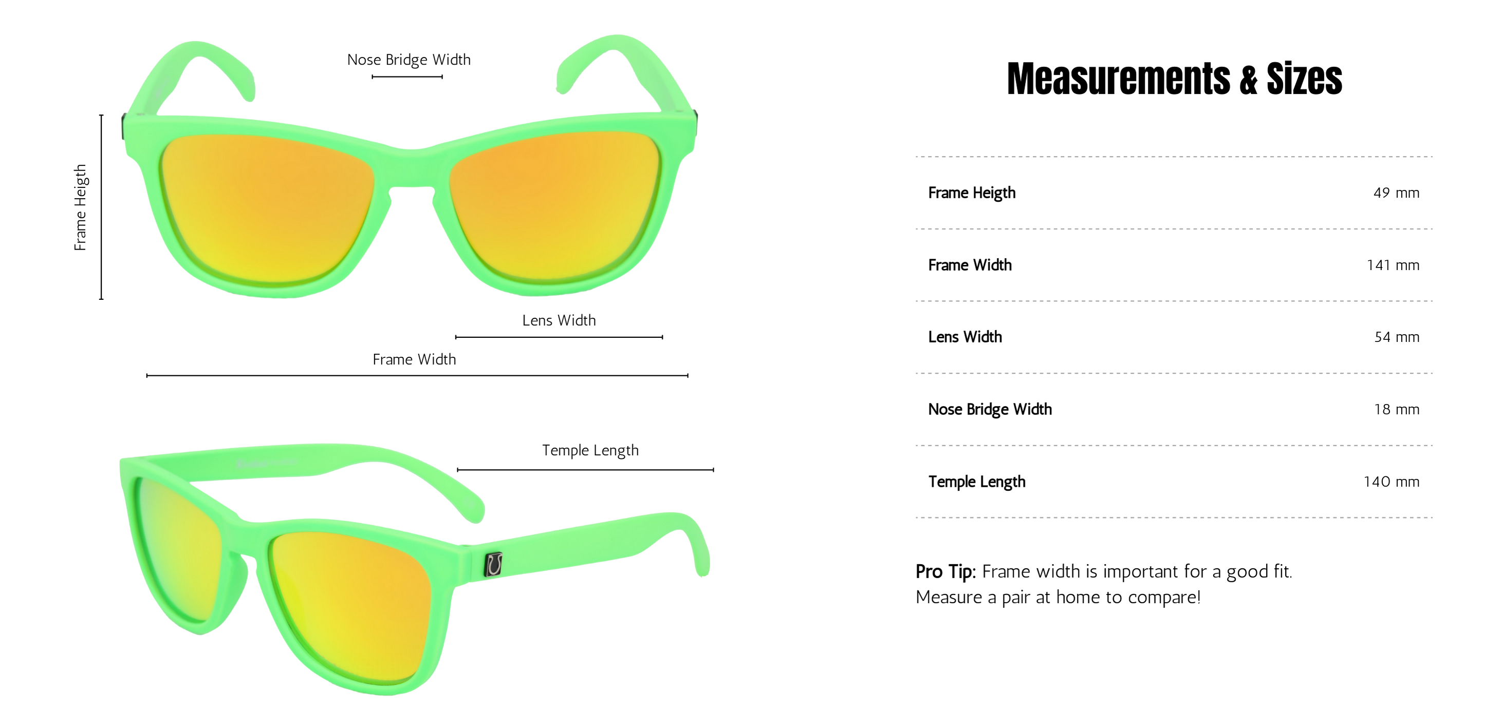 Product Size