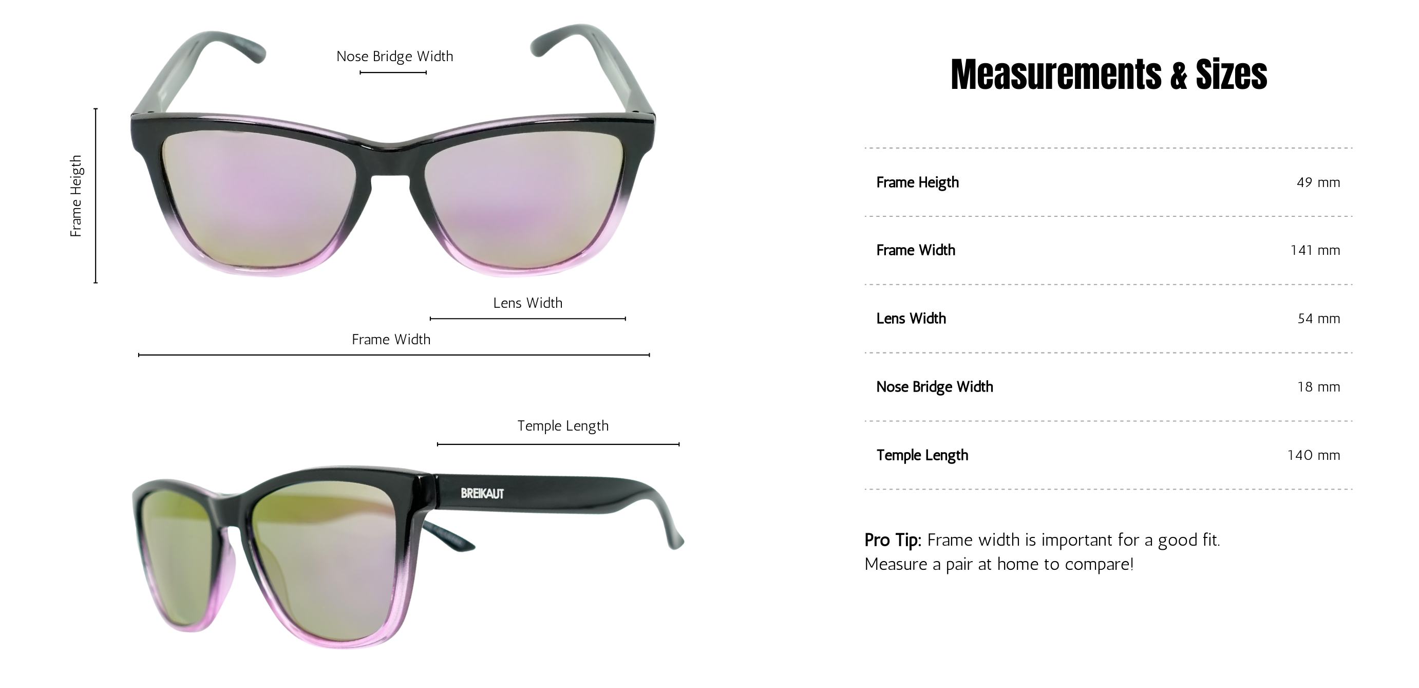 Product Size