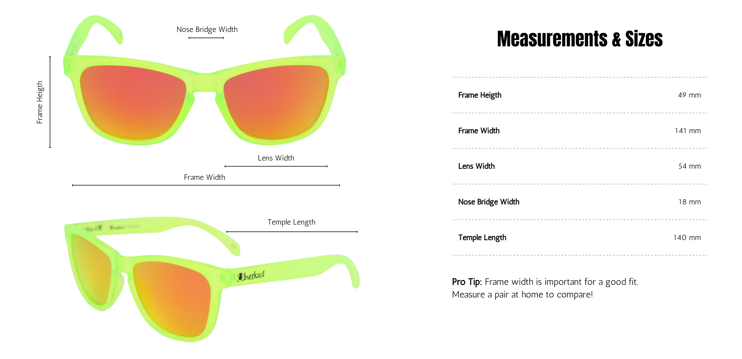 Product Size
