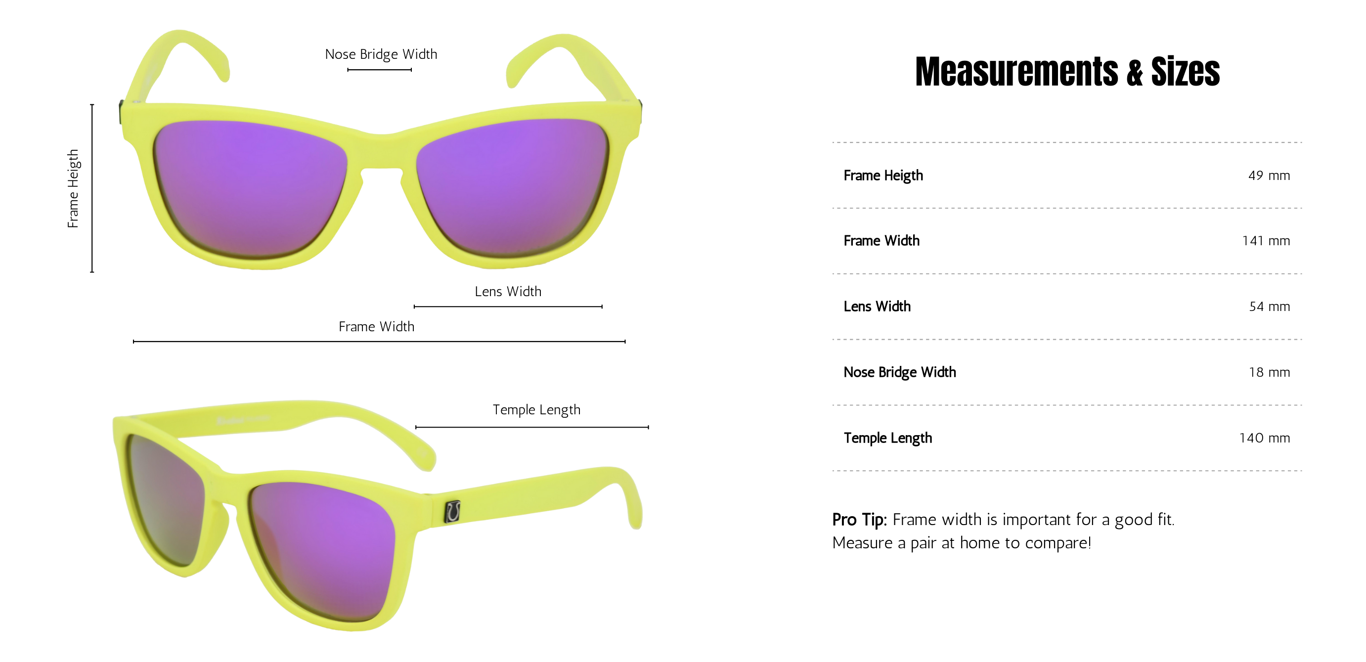 Product Size